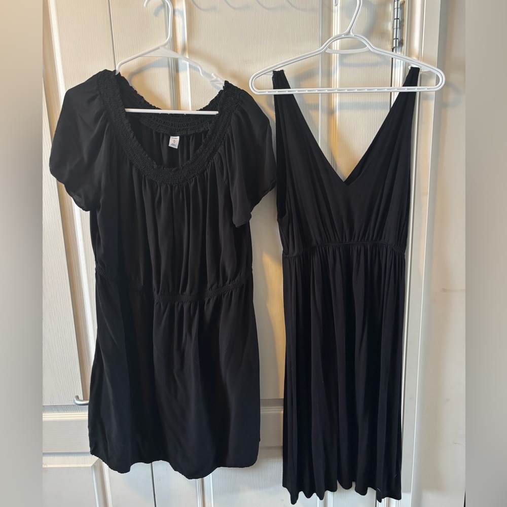 Old Navy Black Maxi Dresses